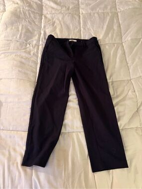 Women Black Dress Pants - Classic Straight Fit